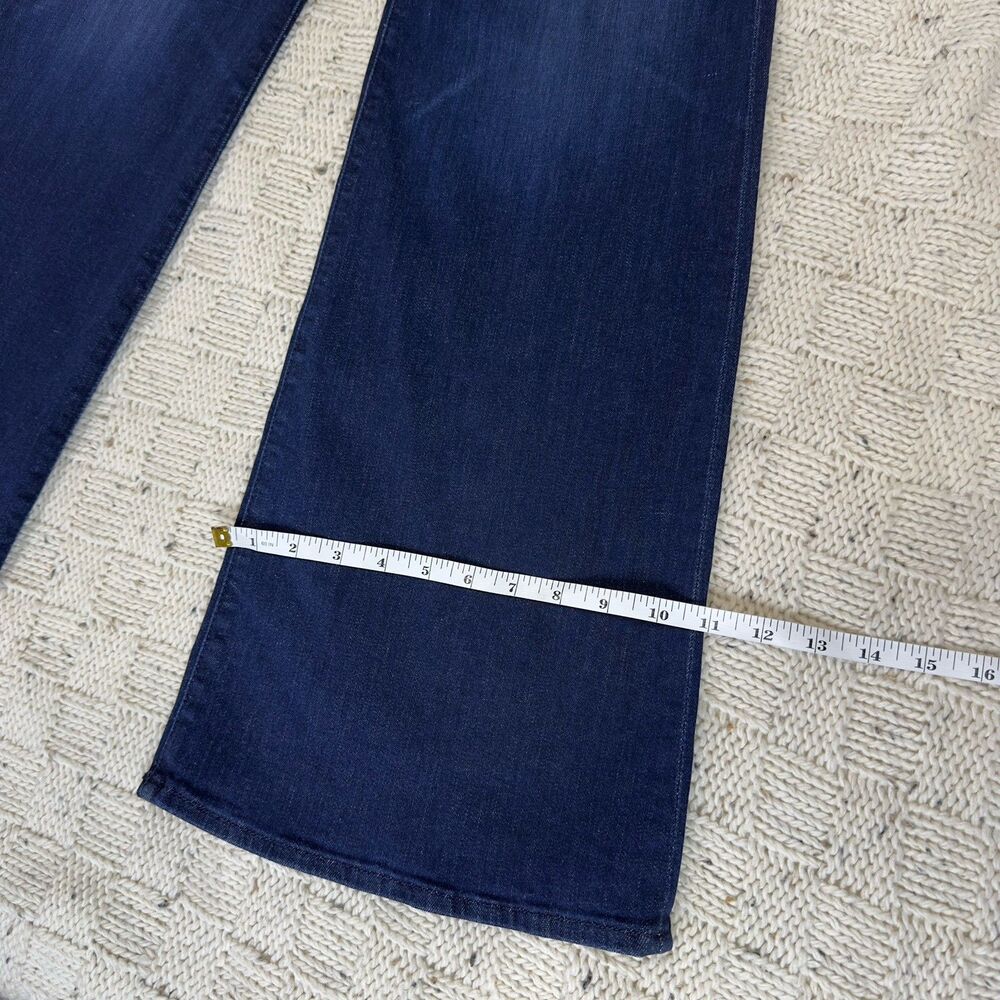Mother The Hustler Roller Sneak Jeans In Off Limits High Rise Wide Leg Sz 26 NWT - Picture 14 of 15